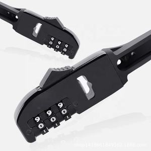 Sıcak motosiklet Scooter kask kilidi bisiklet 3-digit şifreli kilit taşınabilir anti-hırsızlık bisiklet kask kilidi - Product Image 4