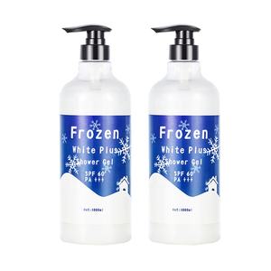 <span class=keywords><strong>Gel</strong></span> <span class=keywords><strong>douche</strong></span> exfoliant clarifiant blanchissant nettoyant en douceur, très populaire, grande taille 1000 ml, Frozen White Plus - Product Image 5