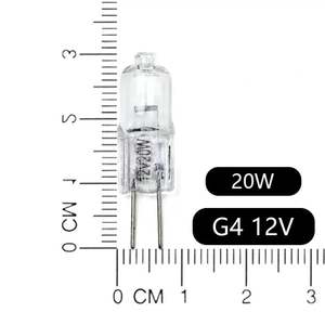 1pcs <span class=keywords><strong>Ampoule</strong></span> halogène haute température pour <span class=keywords><strong>hotte</strong></span> de cuisinière <span class=keywords><strong>12V</strong></span> 24V 36V <span class=keywords><strong>G4</strong></span> G5.3 Interface Bulb - Product Image 4