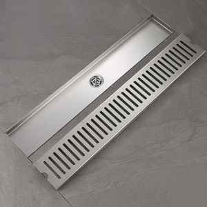 Drenaje de Piso Rectangular de Acero Inoxidable Grueso YOTO, Moderno y Simple, de Gran Capacidad para Patio Exterior, Jardín y <span class=keywords><strong>Terraza</strong></span> - Product Image 4