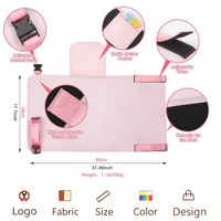 Lit de voyage pour enfant en avion, tapis d'extension de siège d'avion pour enfants, hamac de siège de voyage, repose-pieds d'avion, hamac pliable