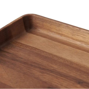 Caja de joyería de madera de nogal, caja de almacenamiento rectangular de madera maciza de gran capacidad para uso doméstico - Product Image 3