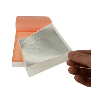 Precio de fábrica Folleto de transferencia de lámina de hoja de plata genuina pura 9,5x9,5 cm con gran calidad - Product Image 6