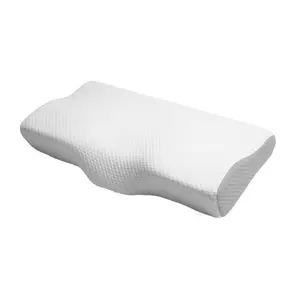 OEM ODM Ergonómico Mariposa Memoria Espuma Ortopédica Contorno Cervical Cama Almohada para Dormir Cómodo