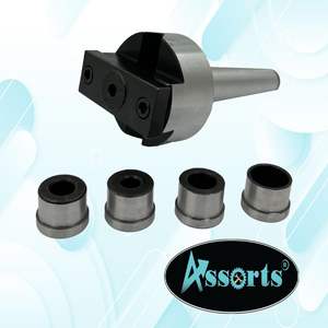 Adaptateur de perçage en V ASSORTS pour tour à métaux, perçage de barres, conique Morse MT3, acier à outils, rainure en spirale, finition en métal noir époxy - Product Image 4