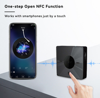 Récepteur Bluetooth Adaptateur Audio Sans Fil Fonction NFC pour Musique HD Système Son Stéréo