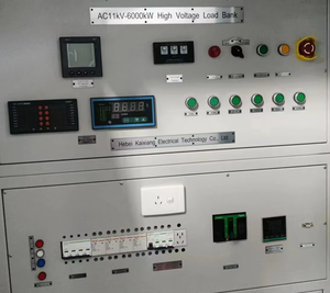 AC11kV-6000kW <strong>Reactive</strong> Containerized Resistive Load Bank For Generator Test Or <strong>Power</strong> Grid Outdoor Use - Product Image 2