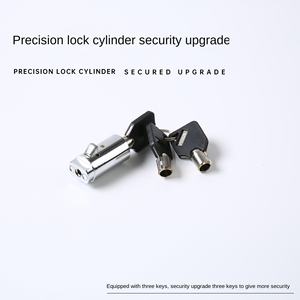 Cylindre de serrure antivol et anti-effraction en alliage massif pour distributeurs automatiques de boissons et distributeurs d'eau en libre-service - Product Image 2