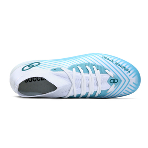 Nuevos modelos de zapatos de fútbol auténticos de alta calidad para hombres, zapatos deportivos de <span class=keywords><strong>talla</strong></span> grande 35-46, <span class=keywords><strong>botas</strong></span> de tacos de fútbol de TPU a la moda, precios bajos - Product Image 6