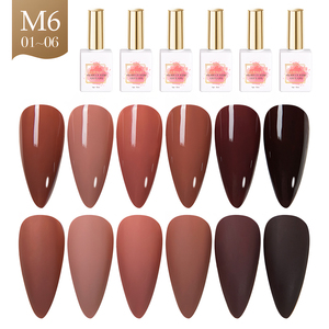 AILANUO - Juego de Esmaltes de Uñas Profesionales, Personalizables, 15 ml, Esmalte de Gel Semipermanente, Kit de Manicura UV LED, Marca Privada OEM - Product Image 1