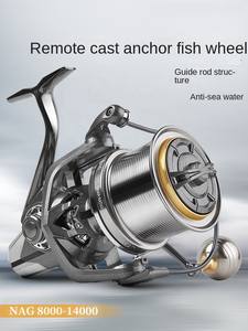 디자인 된 바다 강 호수 낚시 모든 금속 고성능 스피닝 낚시 릴 장거리 캐스팅 앵커 물고기 오른손 - Product Image 3