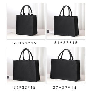 Wholesale Durable Double Side Cotton Canvas Tote <b>Bag</b> Custom Logo Silk Screen Printed Advertising <b>Shopping</b> Gift <b>Reusable</b> Super - Product Image 2