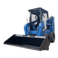 Mini Wheel Loader TS50W Efisiensi Tinggi 40KW Mesin Xinchai, Loader Depan Kecil Dengan Lampiran Kerja Opsional