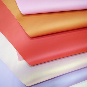 Tissu de revêtement imperméable en cuir synthétique microfibre Bokang 1,0 mm, couleur unie, microfibre PU - Product Image 3
