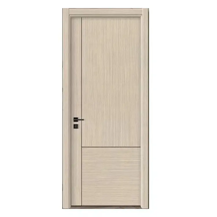 ประตูทางเข้าภายในห้องนอนสีขาวพรีเมี่ยมเอล์มทำจากไม้สนเบิร์ชไม้บีชไม้เนื้อแข็งสำหรับบ้าน