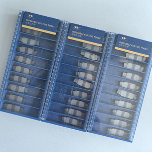 GZD3002-FG GS3125 Inserts de marque Gesacs, inserts carrés en acier inoxydable CNC pour le rainurage, la coupe, le fonte, en stock - Product Image 4