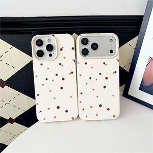 เหมาะสำหรับเคสไอโฟน 17 โปรแม็กซ์ เคสลายจุดน่ารักแบบเต็มหน้าจอพร้อมหน้าต่างขนาดใหญ่ เคสโทรศัพท์กันกระแทก - Product Image 3