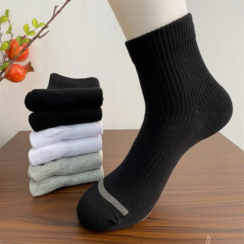 2024 вязаные носки без ног мужские носки