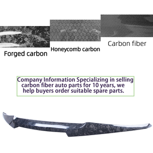 สปอยเลอร์หลังคาร์บอนไฟเบอร์ทรง M4 สำหรับรถยนต์ BMW ซีรีส์ 4 F36 4 ประตู รุ่นครูเป้ ปี 2014-2019 - Product Image 4