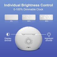 Lampe de réveil HiFiD à succès pour l'aide au sommeil, avec machine sonore et veilleuse intégrée