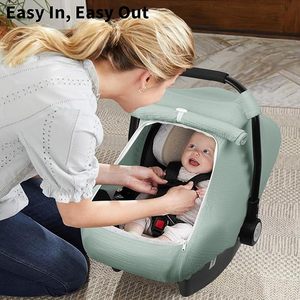 Copertura <span class=keywords><strong>per</strong></span> Seggiolino Auto <span class=keywords><strong>per</strong></span> Bambini, Telo Multiuso <span class=keywords><strong>per</strong></span> Cappottina Seggiolino Auto con Parasole Privacy, Coperture <span class=keywords><strong>per</strong></span> Portabebè <span class=keywords><strong>per</strong></span> Bambini e <span class=keywords><strong>Bambine</strong></span> - Product Image 4