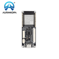 Papan driver LCD RGB ESP32-S3 dengan prosesor dual-core LX7 32-bit 240MHz, 8MB PSRAM/Flash, mendukung Wi-Fi dan antarmuka BLE Tipe C