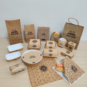 Wholesale Custom Food Boxes Burger Fries Combo Packaging Takeaway Container Manufacturer - Product Image 3