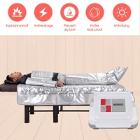 Couverture de massage portable à pression d'air pour le corps entier, équipement de spa détox, machine de pressothérapie amincissante
