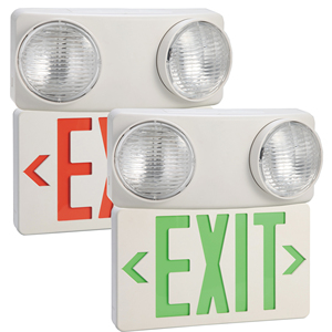 Mỹ nhiệt dẻo ABS nhà ở 5va ngọn lửa đánh giá hai đầu dẫn ánh sáng khẩn cấp combo dẫn lối ra dấu hiệu với ánh sáng khẩn cấp - Product Image 2