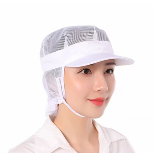 Gorro de Trabajo Casual de Malla Transpirable con Protección para el Cuello, Antipolvo, Sanitario, para Taller, Cocina, Laboratorio, Ciclismo y <span class=keywords><strong>Pesca</strong></span> - Product Image 1