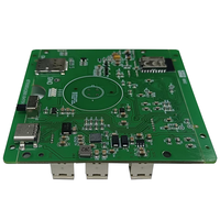 PCBA Personalizado en China para Monitoreo de Calidad del Aire Ambiental, 4G LTE, LoRa, BLE, Sensor de CO2, TVOC, CO, GPS, Carga Solar USB, ODM, OEM