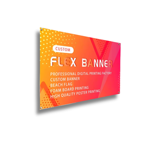 Bannières publicitaires en vinyle PVC personnalisées, drapeaux promotionnels en plastique, bannières pour la publicité, impression numérique, usine au Vietnam - Product Image 3