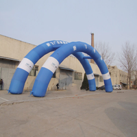 Tente gonflable arc-en-ciel personnalisée de haute qualité avec impression de logo pour événements extérieurs, publicité et arche d'entrée – Offre Spéciale