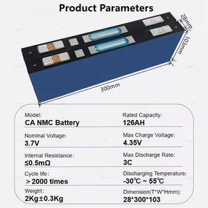 Catl 3.7V 126Ah 133Ah NMC อะไหล่811แบตเตอรี่ไฮบริดรถยนต์ราคา NCM - Product Image 2