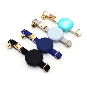 Productos de tendencia 2024 mayo collar de gato de alta calidad clásico mejor rastreador de collar de gato colorido soporte de <span class=keywords><strong>airtag</strong></span> de silicona para gato - Product Image 5