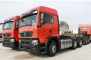 Howo Heavy Duty 6X4 Tractor Trucks 460hp Weichai Engine Lhd /Rhd Diesel Container Trailer Truck Head - Product Image 2
