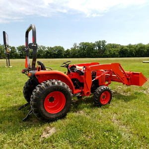 Tracteur agricole Kubota L4800 d'occasion avec chargeur frontal, mini-tracteur, boîte de vitesses, moteur, pompe, machines agricoles - Product Image 1