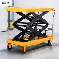 Chariot élévateur à main en alliage d'aluminium WGZN, capacité de 500 kg, pour le transport en usine, au prix d'usine
