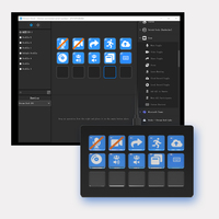 OEM/ODM 15 Teclas Stream Deck Mezclador de audio Consola de producción y controlador de estudio para creadores de contenido