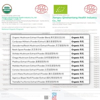 Bulk Biologisch Cordyceps Militaris Extract Poeder 40% Beta-D-Glucan, Hoge Potentie Vruchtlichaam voor Supplementenfabrikanten