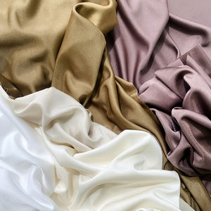 Tissu tricoté 100% polyester léger, fil métallique teint, magnifiques draperies, lisse, séchage rapide, pour robe - Product Image 2