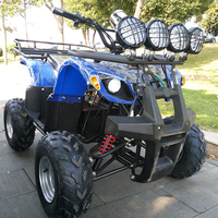 Quad électrique mini-bull personnalisable de haute qualité 48V 750W avec 4 batteries et pare-chocs de protection pour la location commerciale