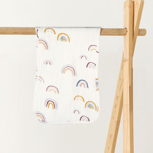 Bán Buôn 100% Bông Mềm Mô Hình Phim Hoạt Hình <span class=keywords><strong>Burp</strong></span> Miếng Đệm Sơ Sinh Vai Yếm Với 6 Lớp Tươi Burping Yếm - Product Image 5