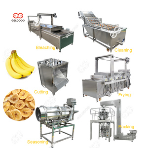 완전 자동 1000 Kg/H 질경이 바나나 칩 생산 라인에서 기계 가격을 만든 - Product Image 1