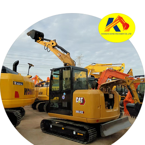 Mini Excavadora con Certificación CE EPA, Potencia de 34.1kw, Cat306E2 Cat305.5E2, Excavadora Pequeña con Cuchilla Topadora de 5.5 Toneladas, Cat 305.5E2 Usada - Product Image 1