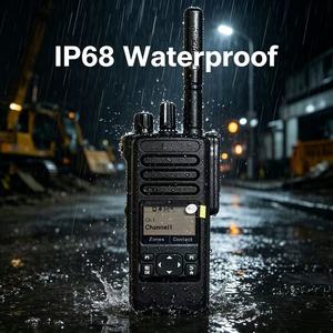 วิทยุสื่อสารแบบพกพา VHF ระบบไร้สาย IP68 กันน้ำ GPS วิทยุดิจิตอลเคลื่อนที่ เครื่องรับส่งวิทยุ - Product Image 5