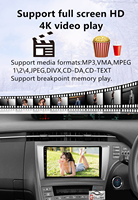 Android car radio estéreo de audio multimedia reproductor de dvd gps navegación derecha/mano izquierda conducir Toyota Prius ZV30 2009-2015