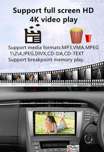 Android car radio estéreo de audio multimedia reproductor de dvd gps navegación derecha/mano izquierda conducir Toyota <span class=keywords><strong>Prius</strong></span> ZV30 2009-2015 - Product Image 4