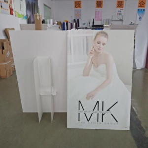 Promotiewinkel Tafelblad Pvc Foam Board Tafelblad Bord Vrijstaand Ezel Rugbord Met Aanrecht Display - Product Image 6