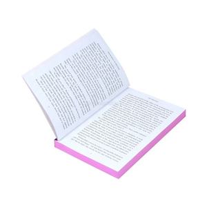 Customized A4/A5 Softcover Book Printing Service with <b>Pink</b> Gold Foil & <b>Sprayed</b> Colorful Edges Perfect Binding Soft Cover - Product Image 6